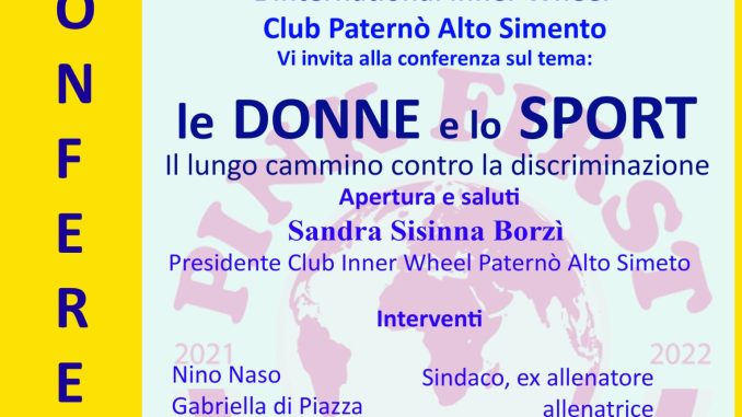 locandina Donne e Sport